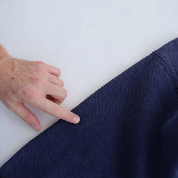 Vintage Lee Crossgreen Navy Seligman Arizona Embroidered Crew Neck Sweater - Picture 10 of 10